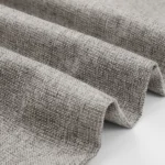 gray linen-look fabric texture.