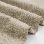 taupe linen-look fabric texture.
